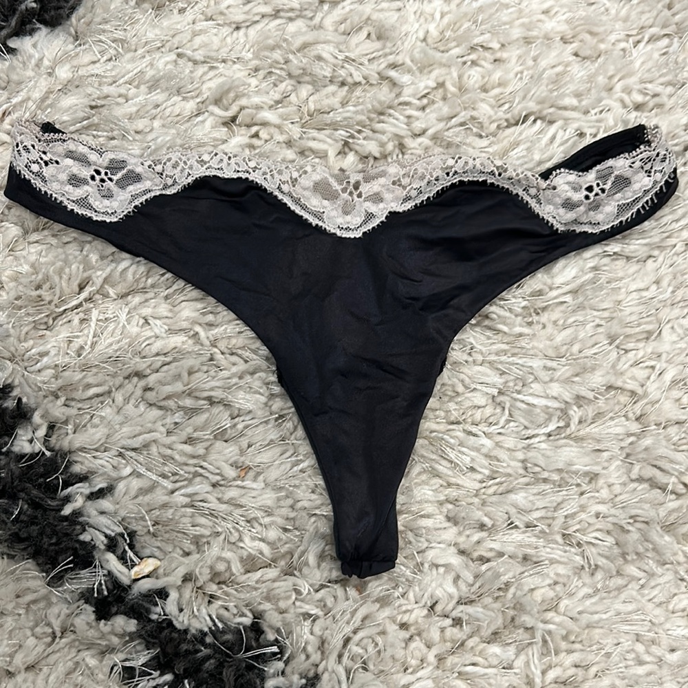 Victoria’s Secret Black Lace Panty